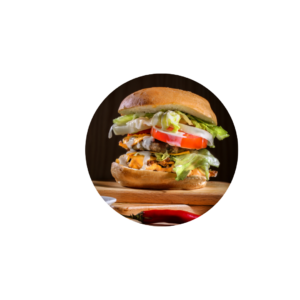 دبل برجر لحم